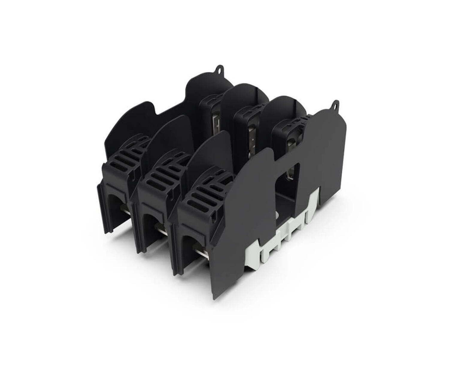 Kahvasulekpohja NH00 välilevyillä 3-napainen