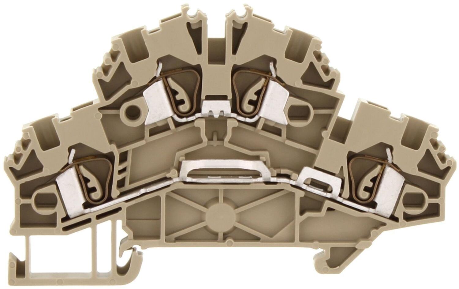 Kaksikerrosliitin beige, Conta-Clip