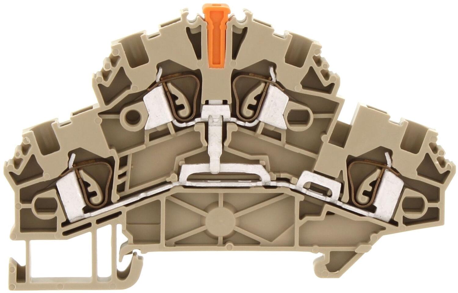 Kaksikerrosliitin beige, Conta-Clip