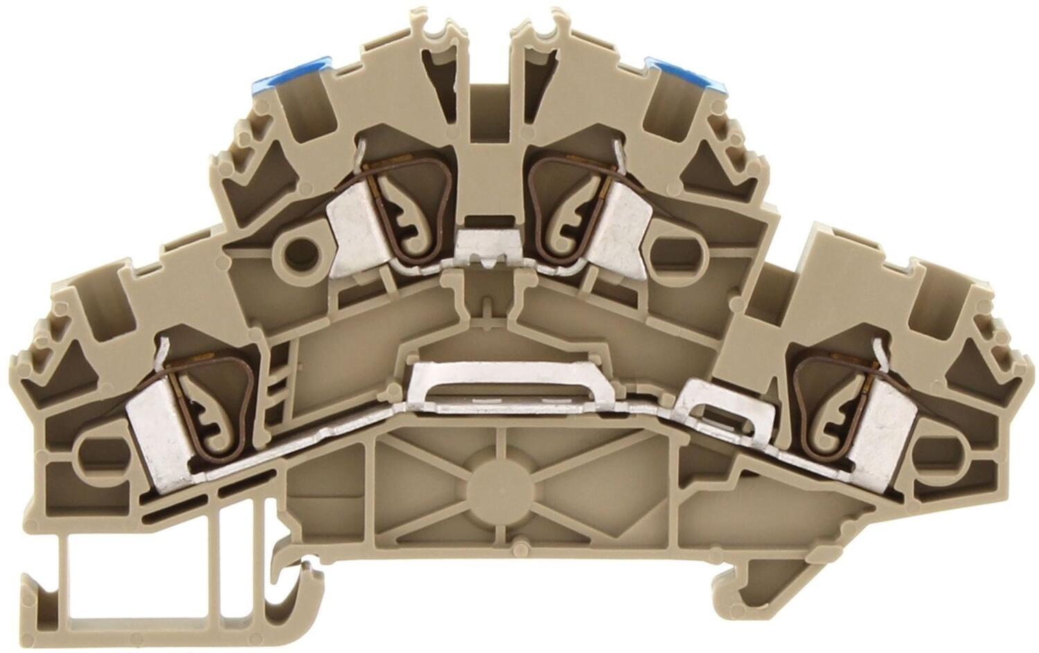 Kaksikerrosliitin beige, Conta-Clip