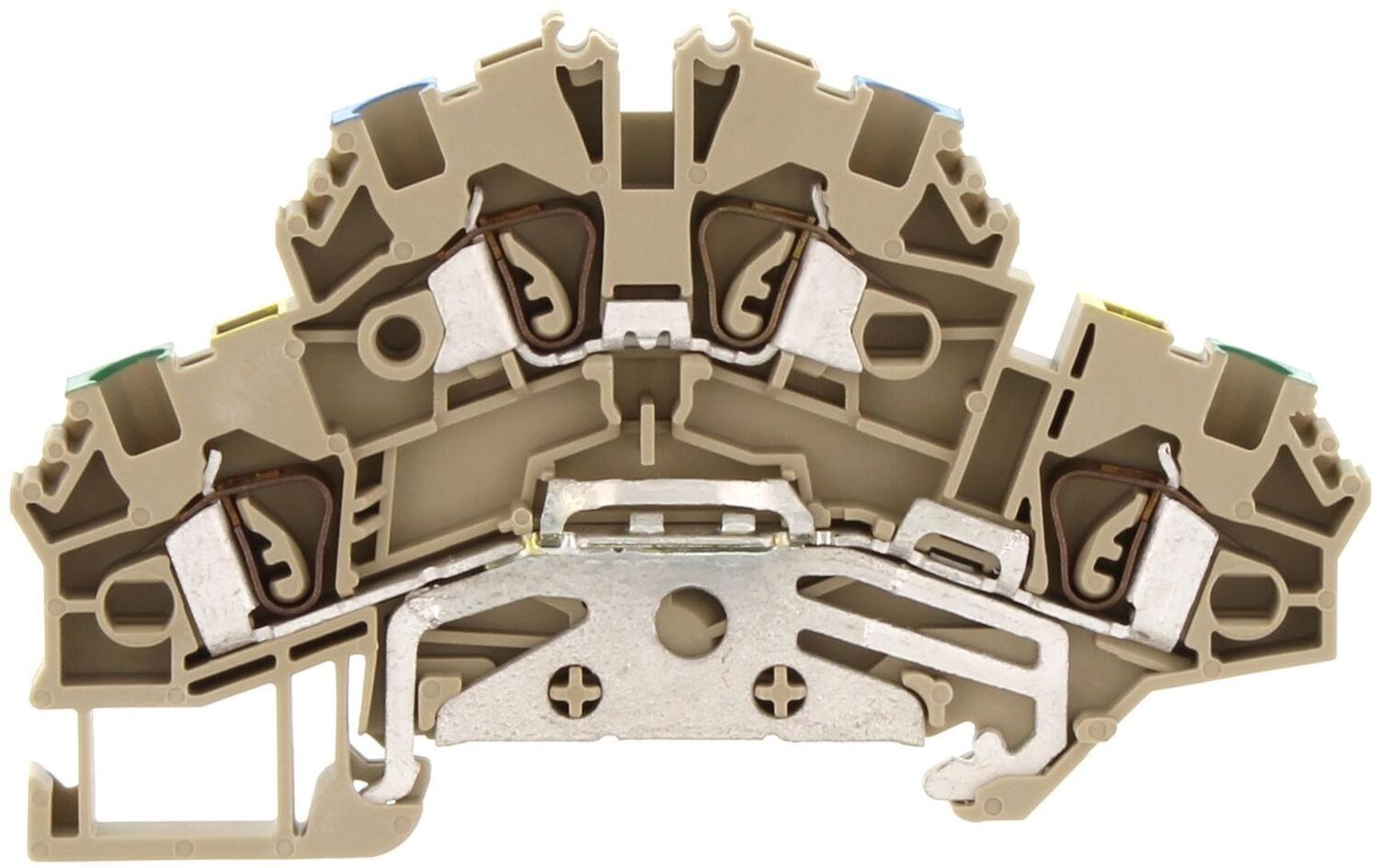 Kaksikerrosliitin beige, Conta-Clip