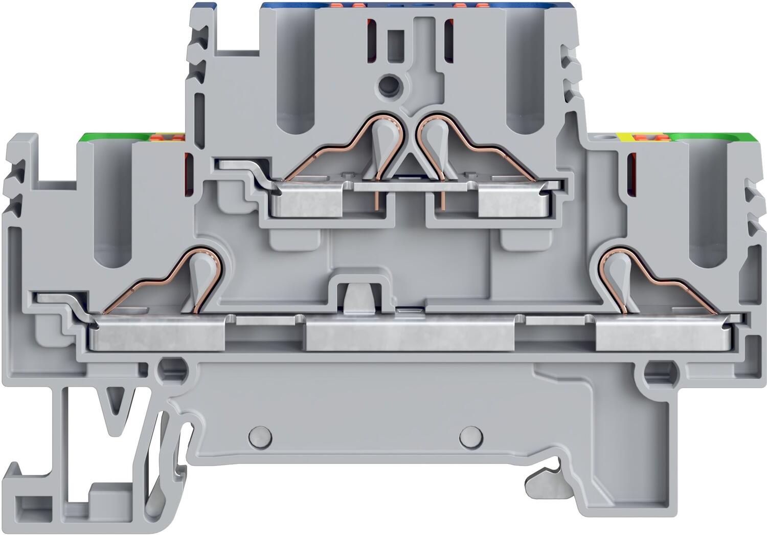 Kaksikerrosliitin PRKD harmaa