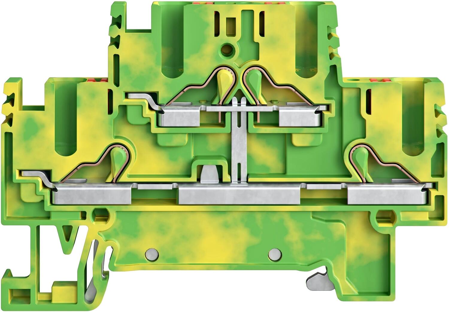 Kaksikerrosmaadoitusliitin
