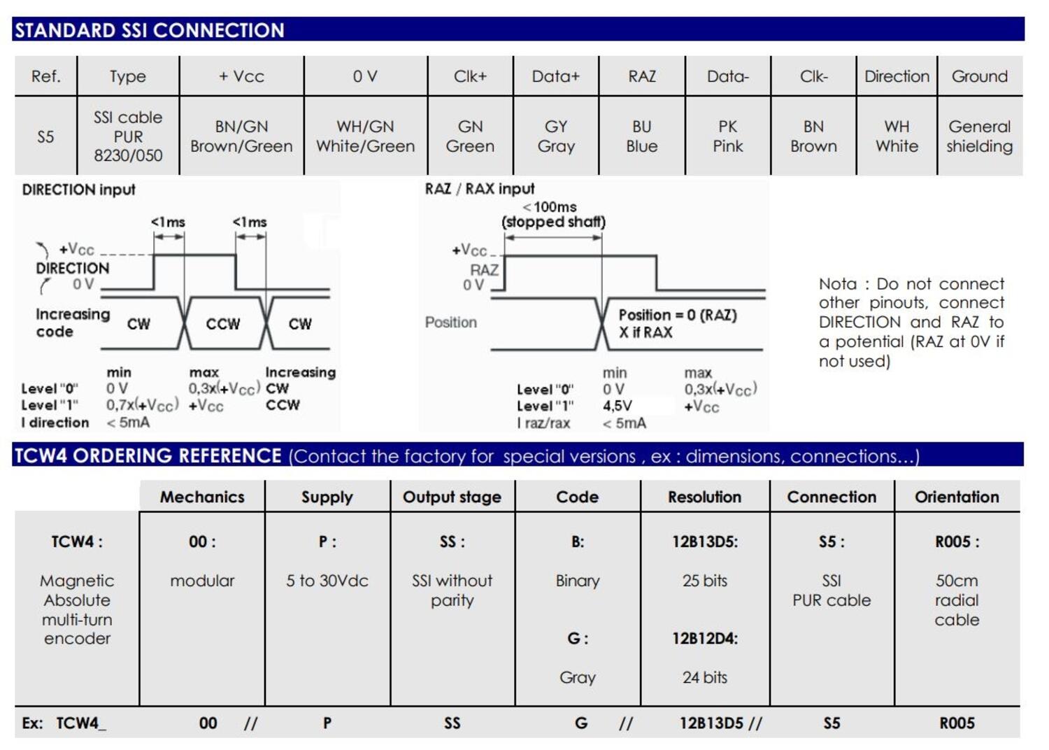 Kapasitiivinen kytkin M18, kytkentäkuva