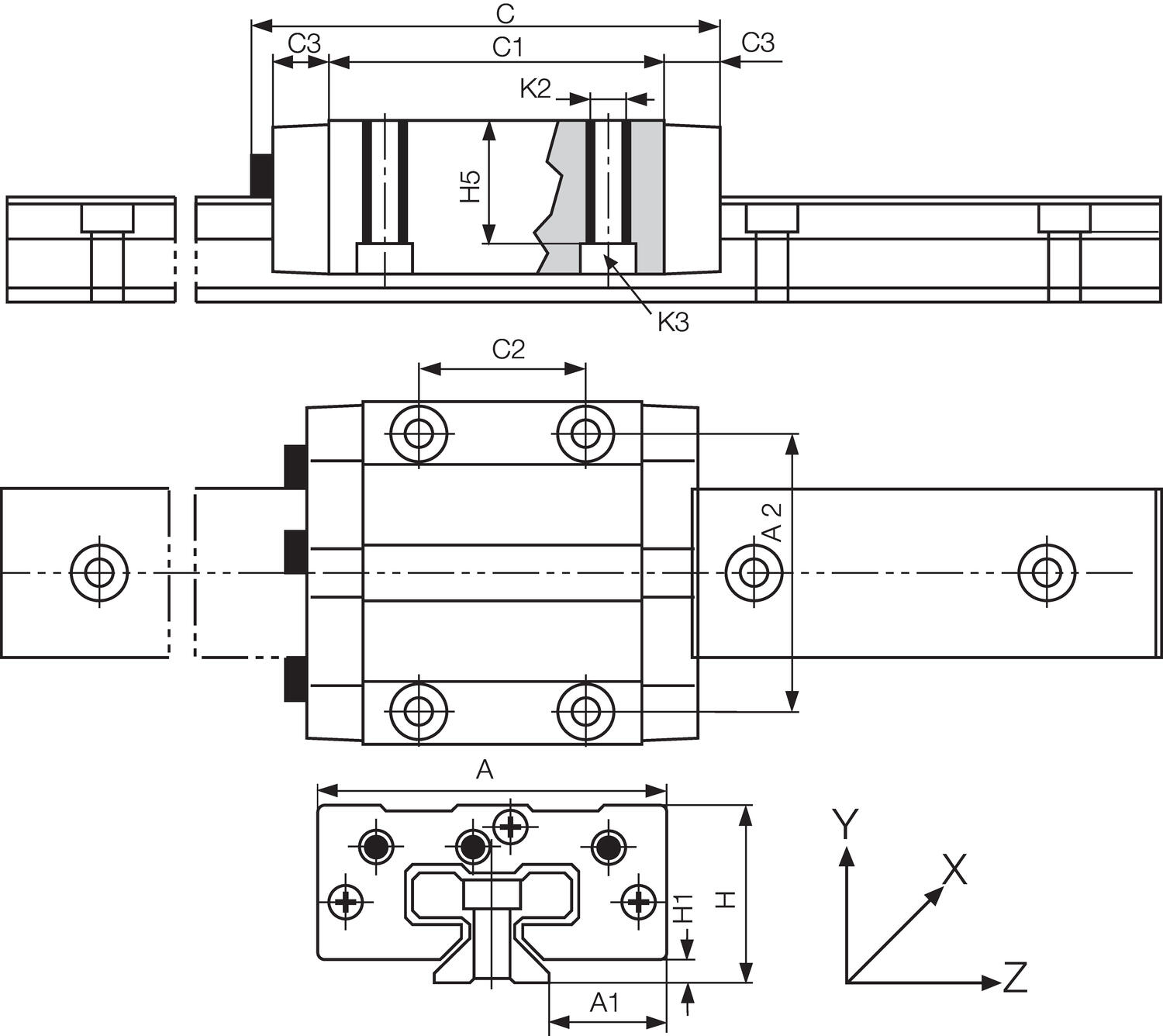 Kelkka säädettävällä välyksellä