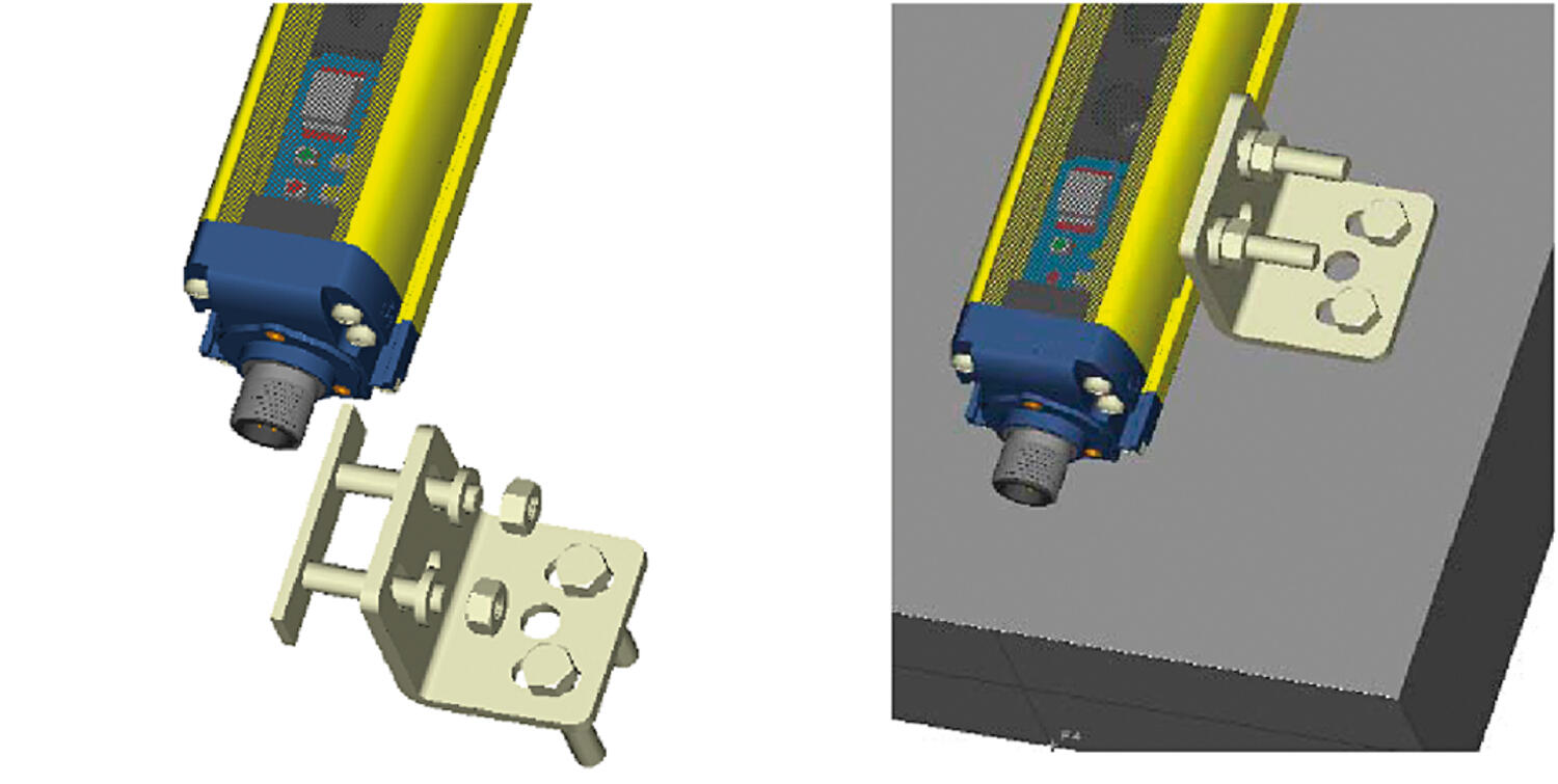 Kiinnike DS2-valoverho