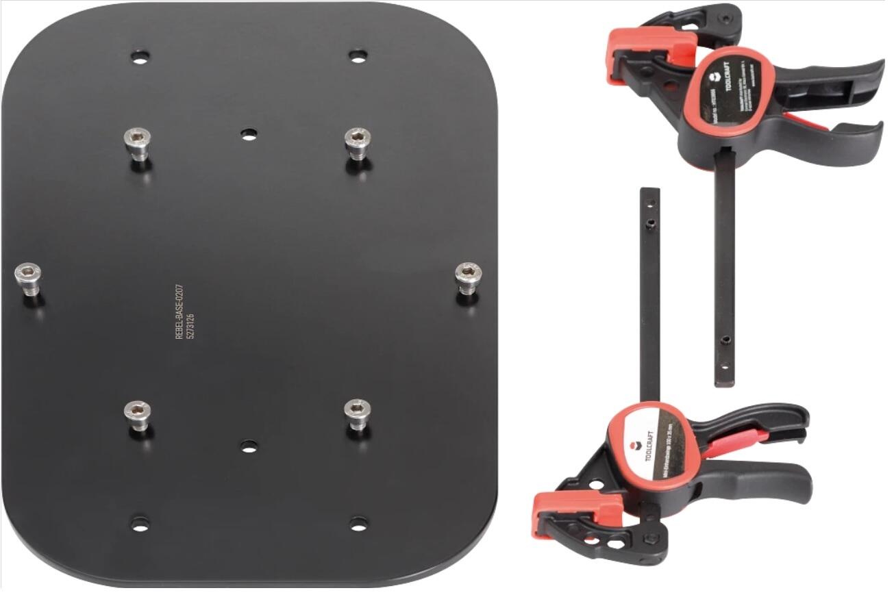 Kiinnitysalusta igus ReBeL cobotille