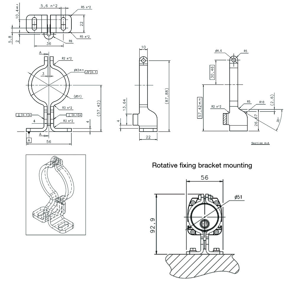 Kiinnitysjalka SG-BIG Base