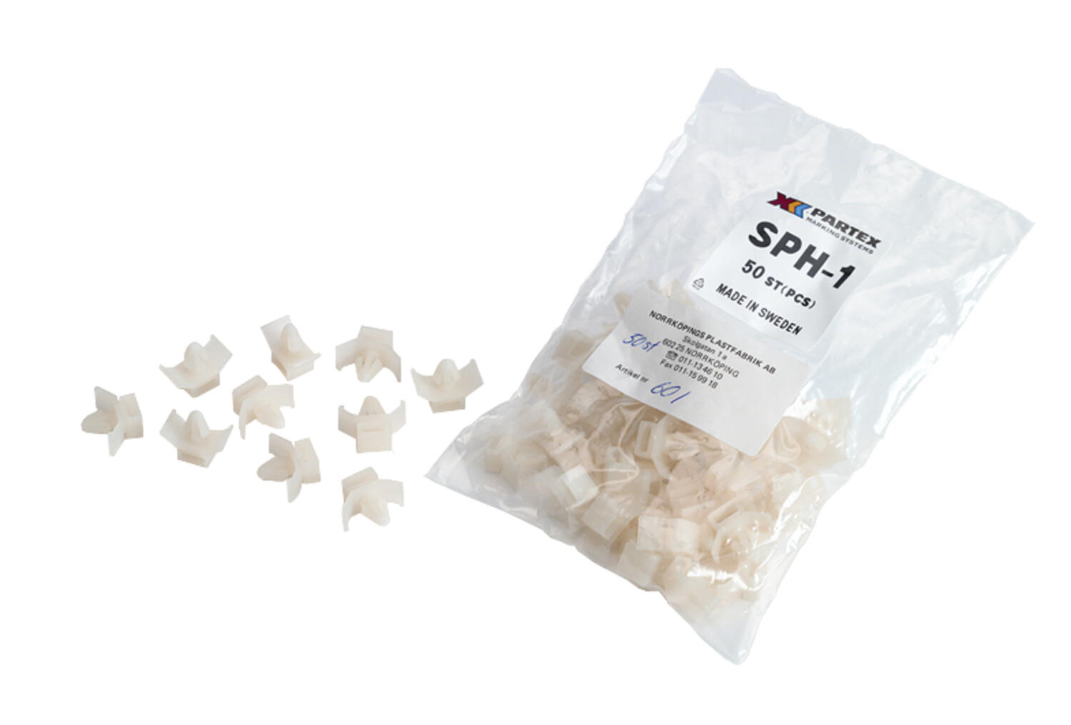 Kiinnityspidike spiraalille 100kpl/pss