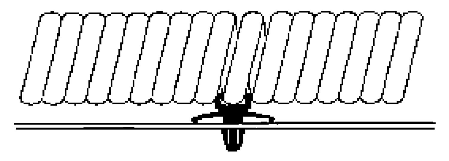Kiinnityspidike spiraalille 100kpl/pss