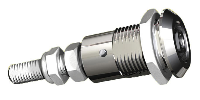 Kiristävä lukko 35 mm lukkopesällä