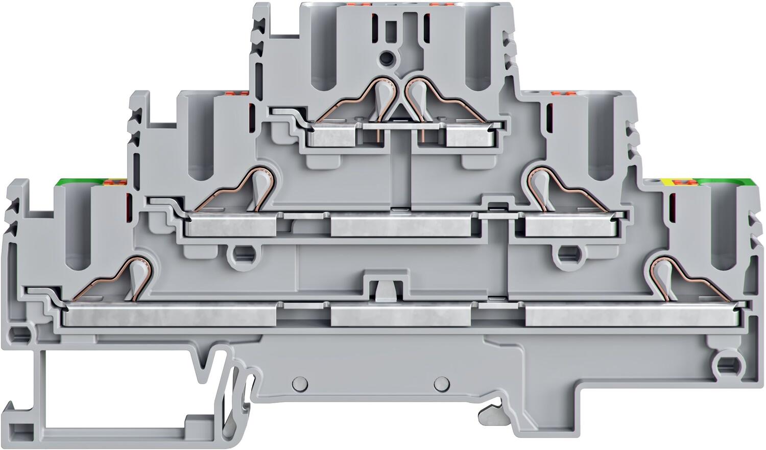 Kolmikerrosliitin PIKD harmaa