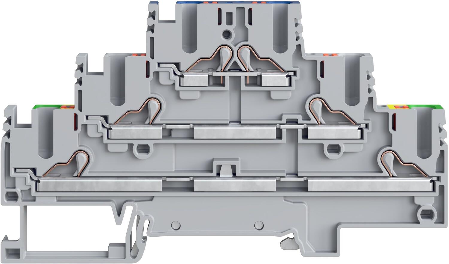 Kolmikerrosliitin PIKD harmaa