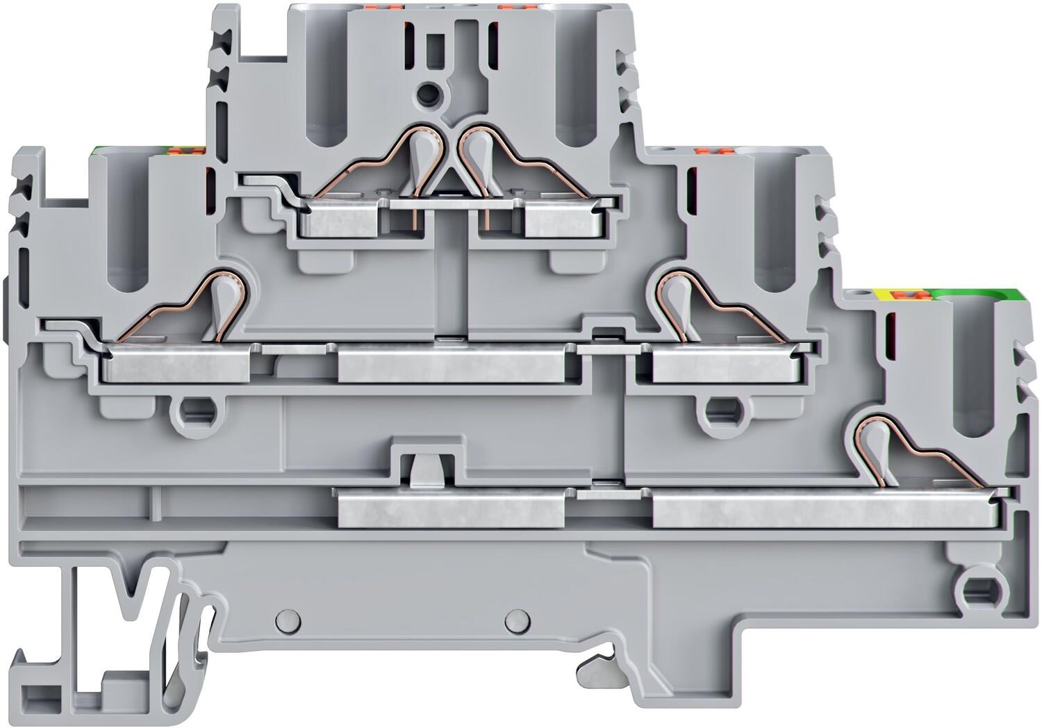 Kolmikerrosliitin PIKD harmaa