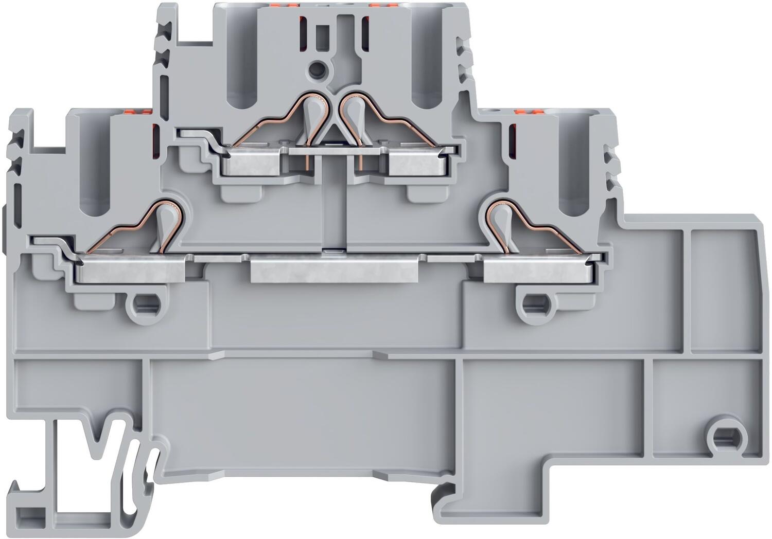 Kolmikerrosliitin PIKD harmaa