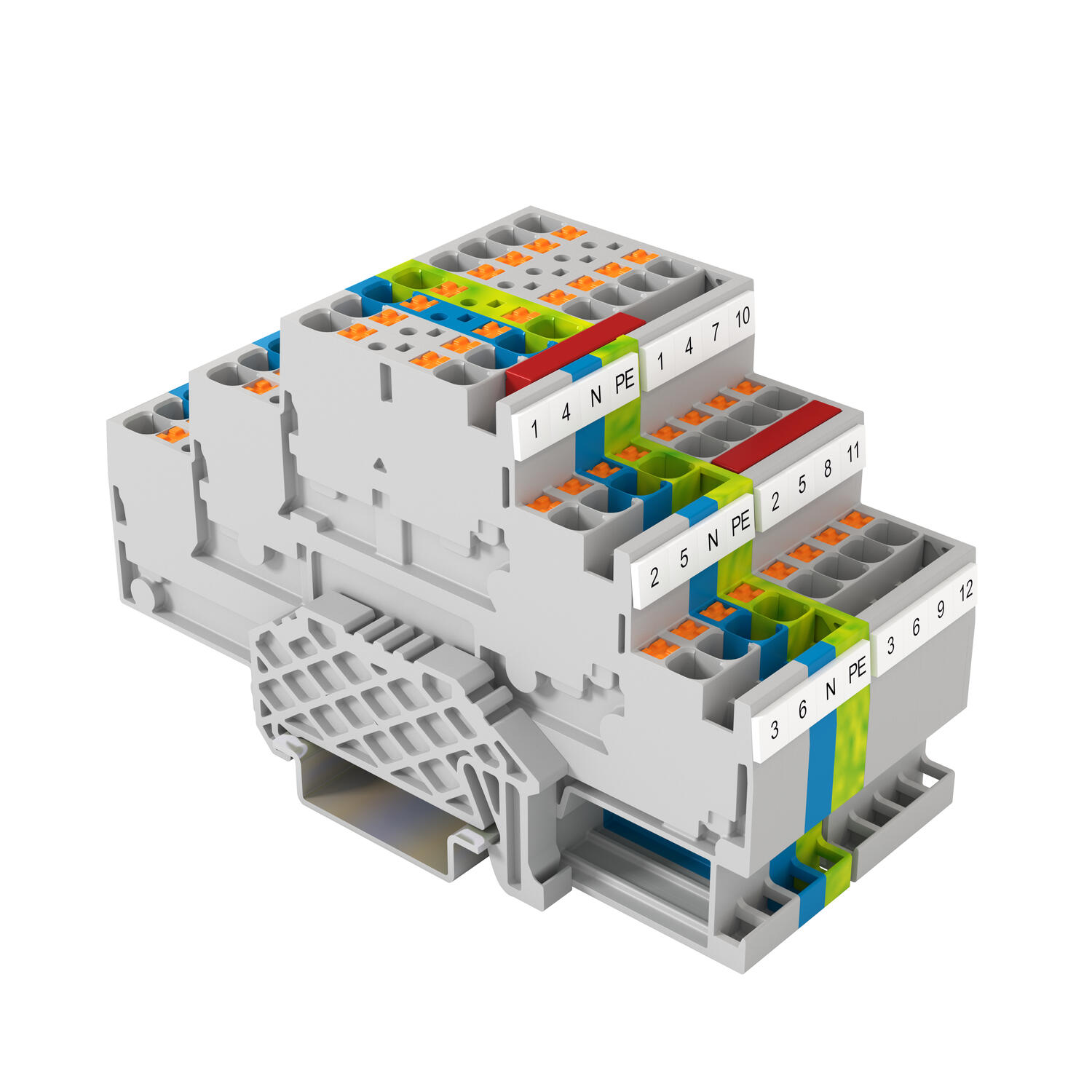 Kolmikerrosliittimet PIKD 2,5m2