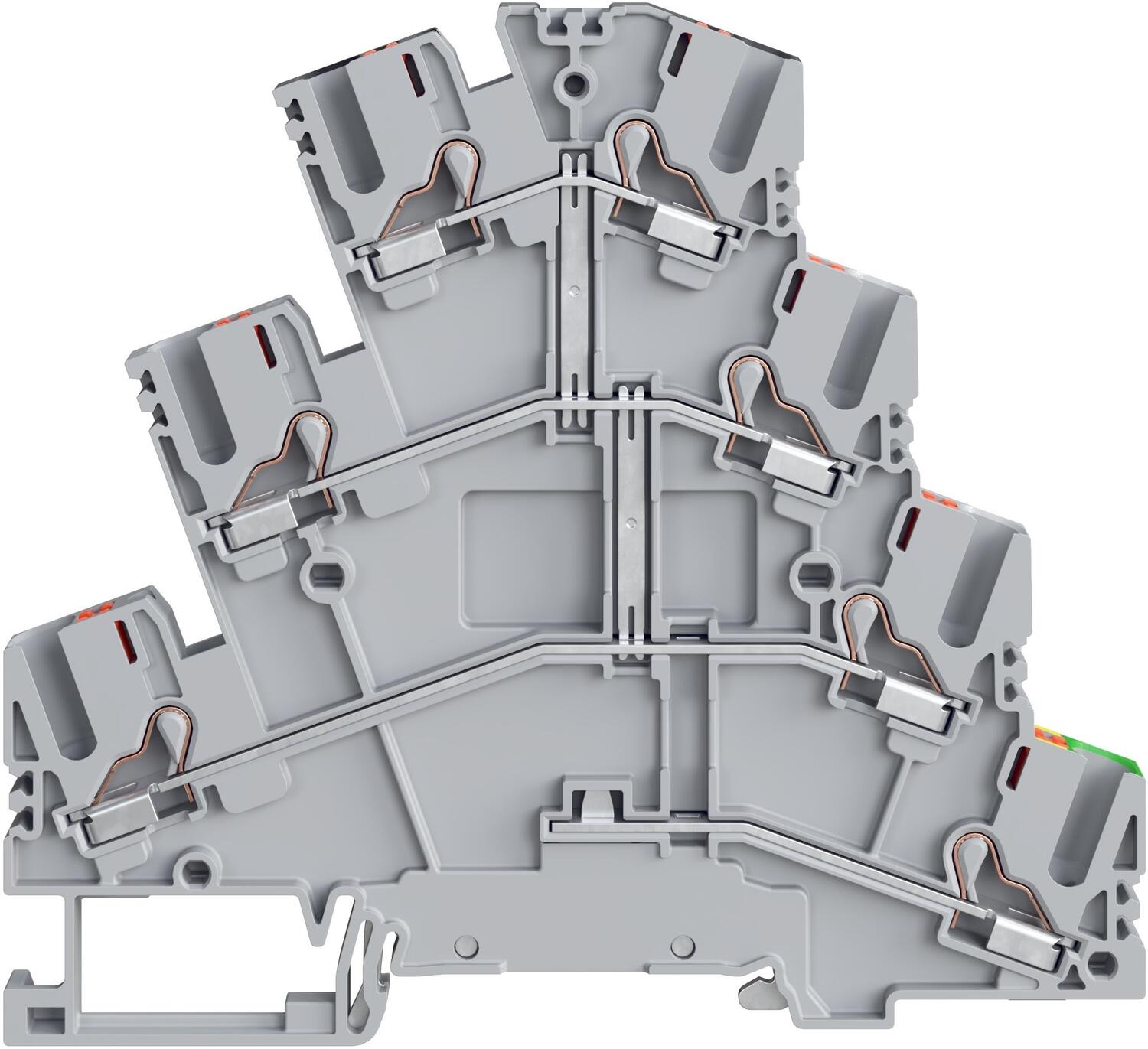 Kolmikerrosliittimet PVMAK harmaa