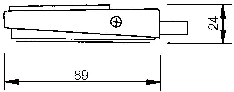 Kompakti jalkakytkin