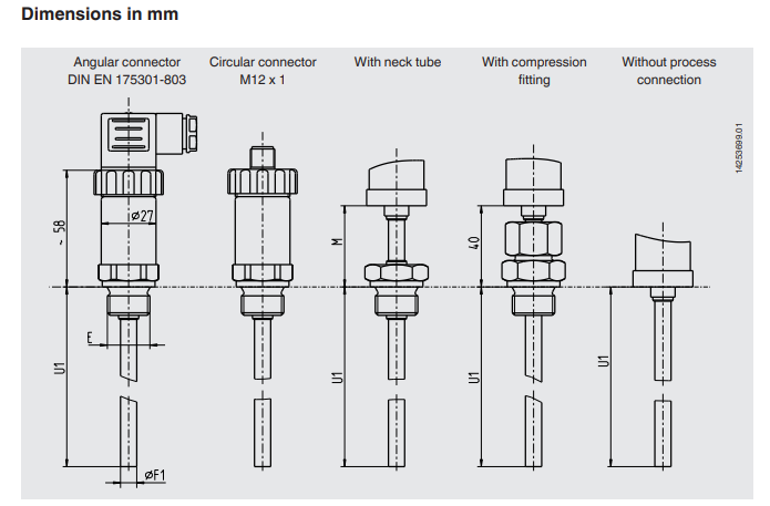 Kompakti lämpötilalähetin TFT35 1