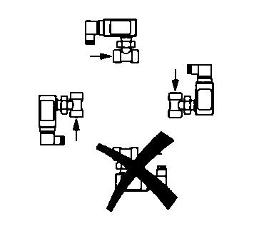 Kompakti virtauskytkin reedkytkimellä, connection