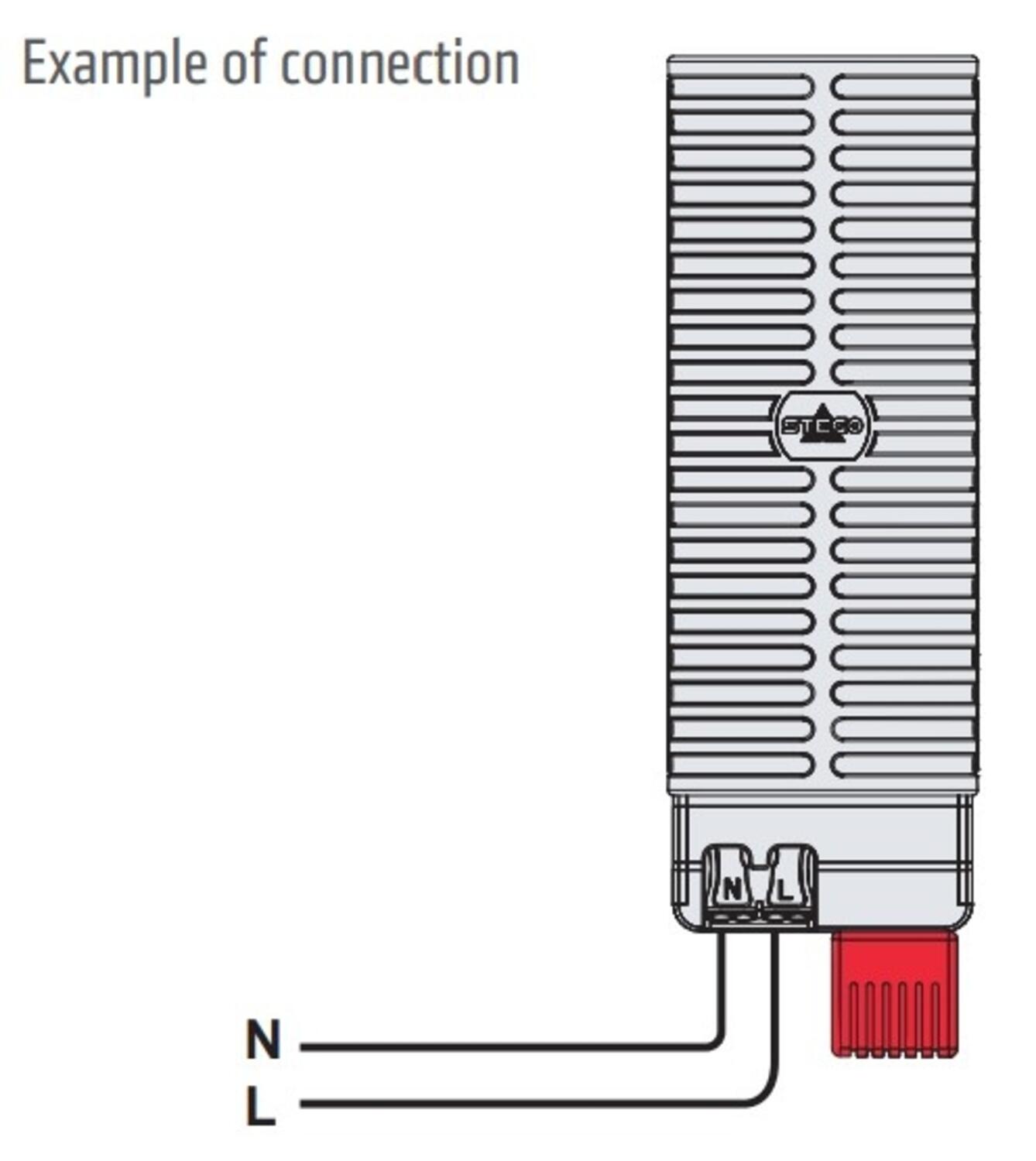 Koteloidut PTC-lämmittimet 50-150 W tekninen kuva