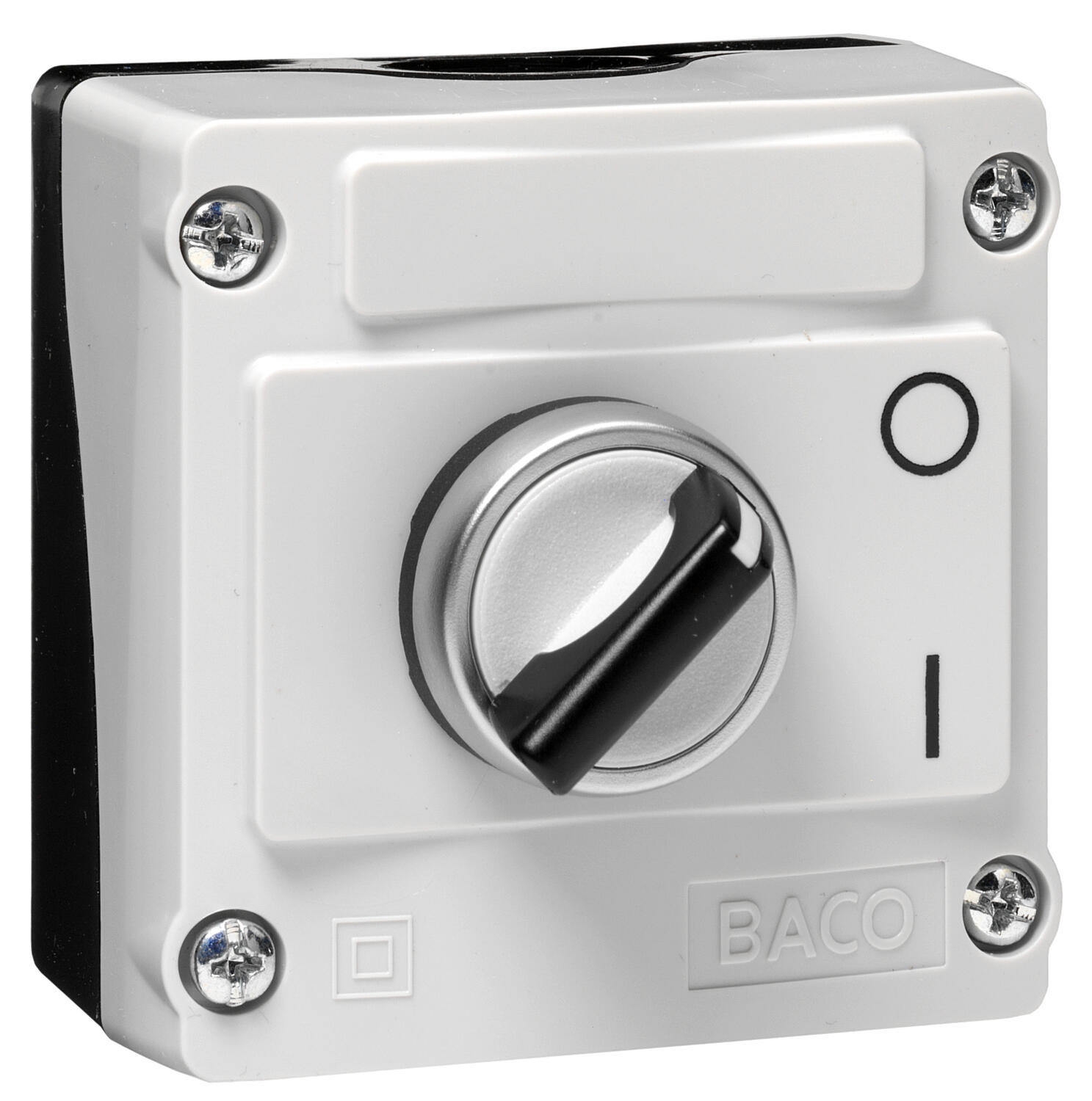 Koteloitu valintakytkin "I-O" 1 NO