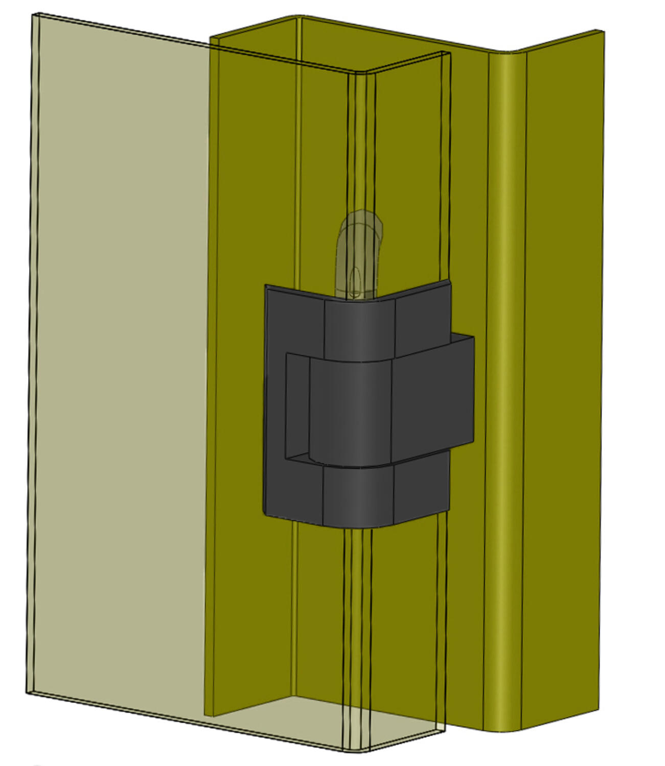 Kulmasarana 180° avautumiskulma