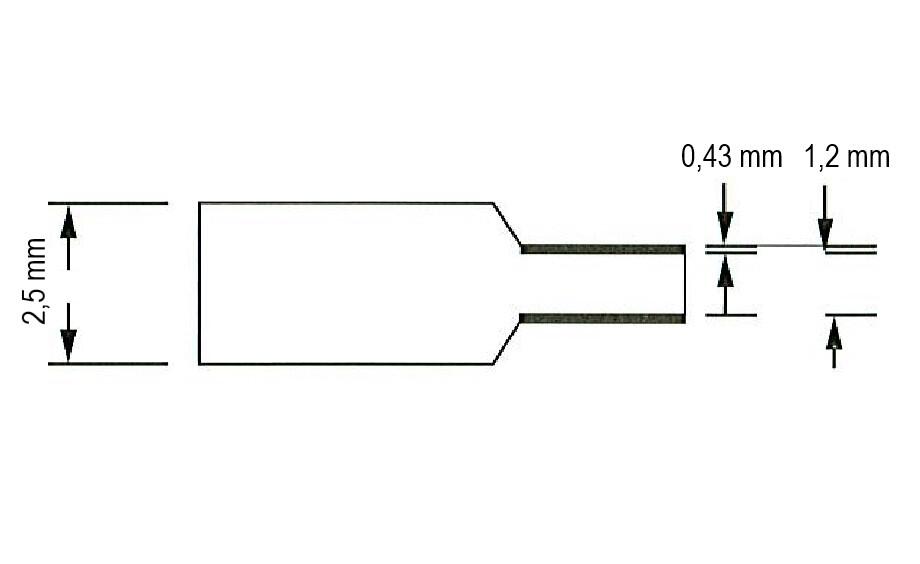 Kutistesukka mittakuva