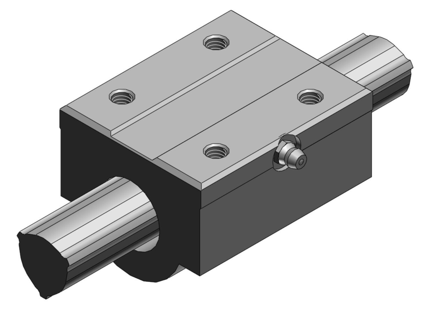 Kuulalaakeroitu johdeholkki LBH