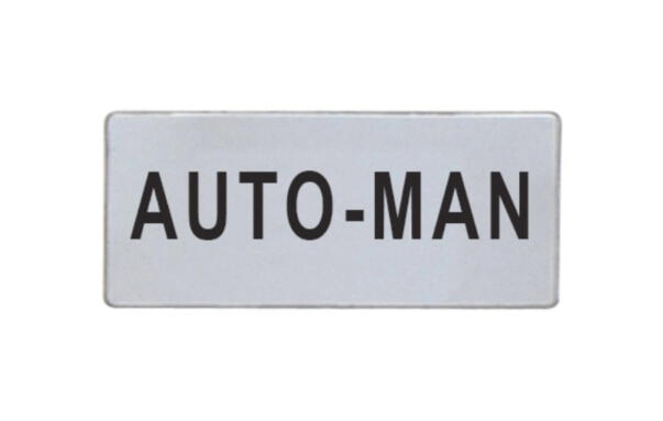 Kyltti "AUTO-MAN"