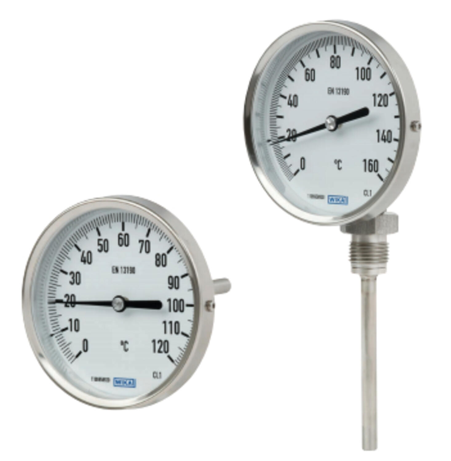 Lämpömittarit teollisuuteen