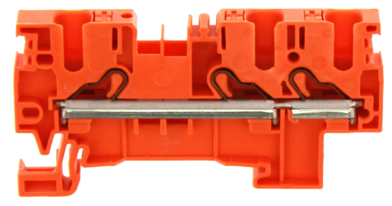 Läpivientiliitin oranssi 4mm2