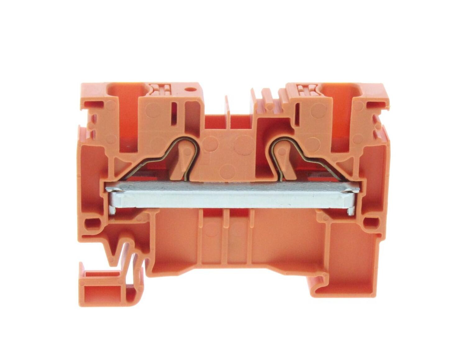 Läpivientiliitin oranssi 6mm2