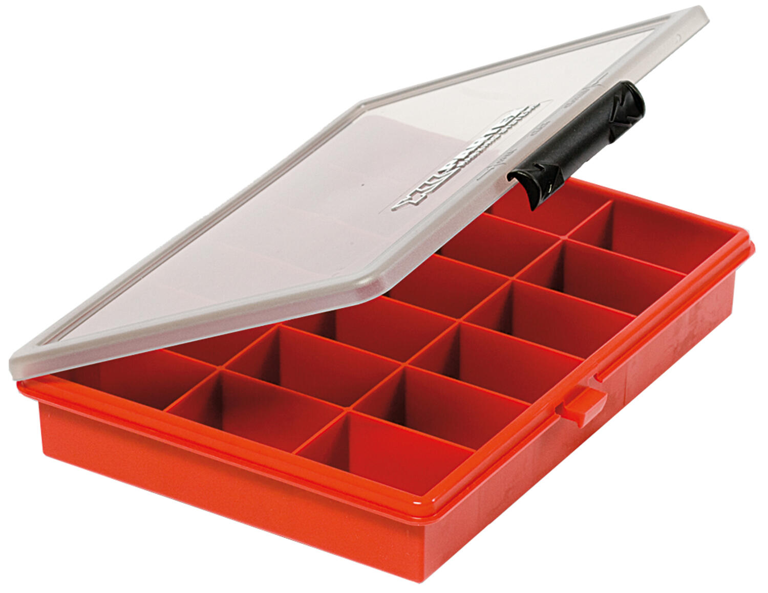 Lajitelmalaatikko 12/18-lokeroa tyhjä
