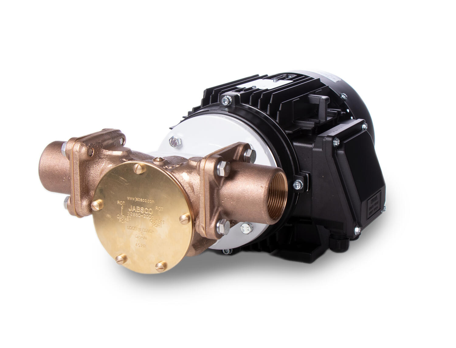 Lamellipumppu pronssinen