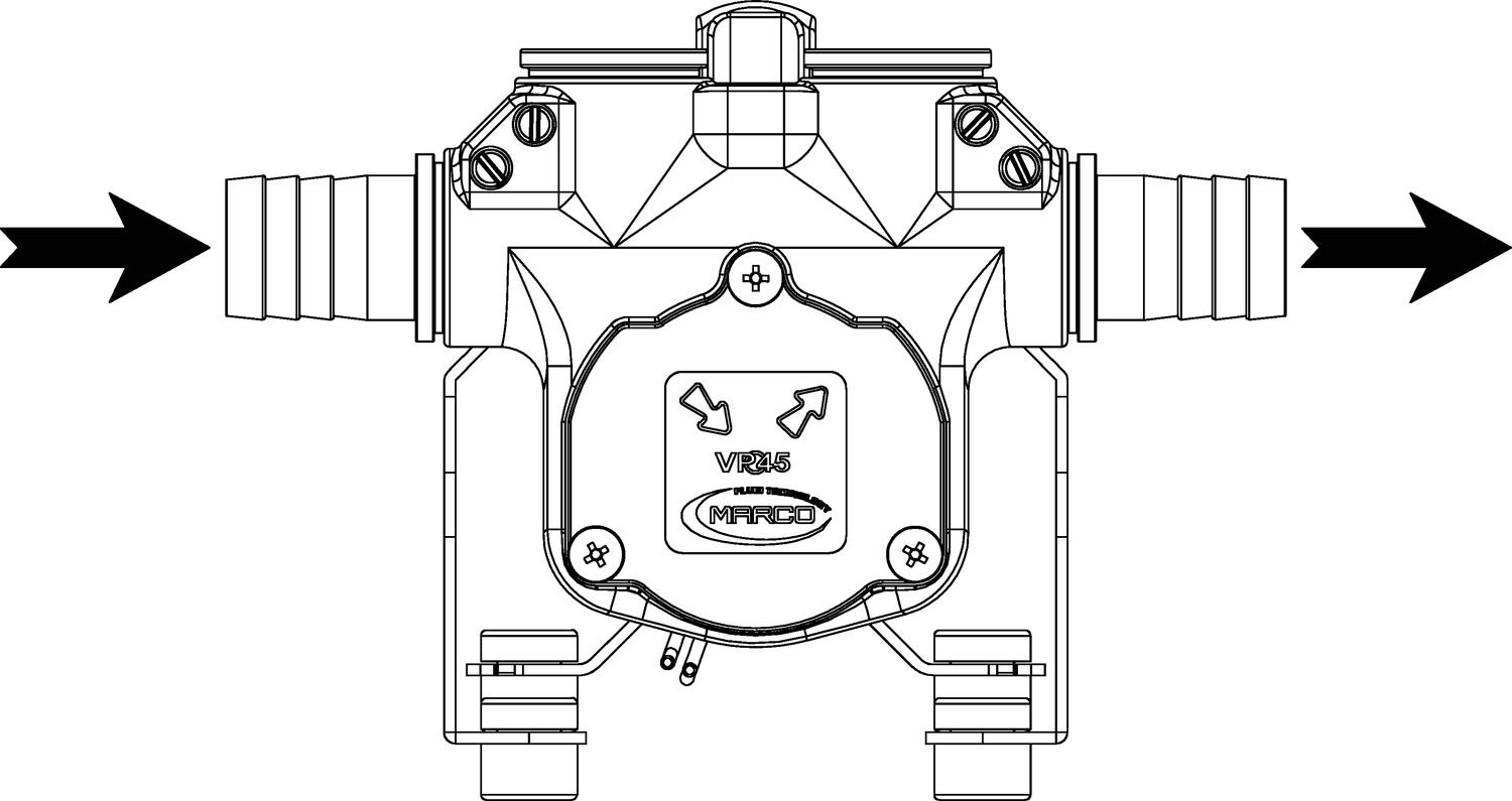 Lamellipumppu tekninen kuva 3