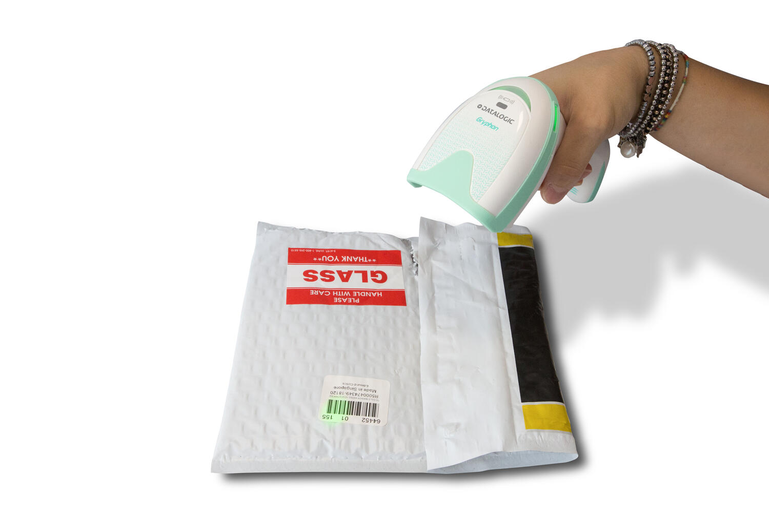 Langaton 1D/2D lukija