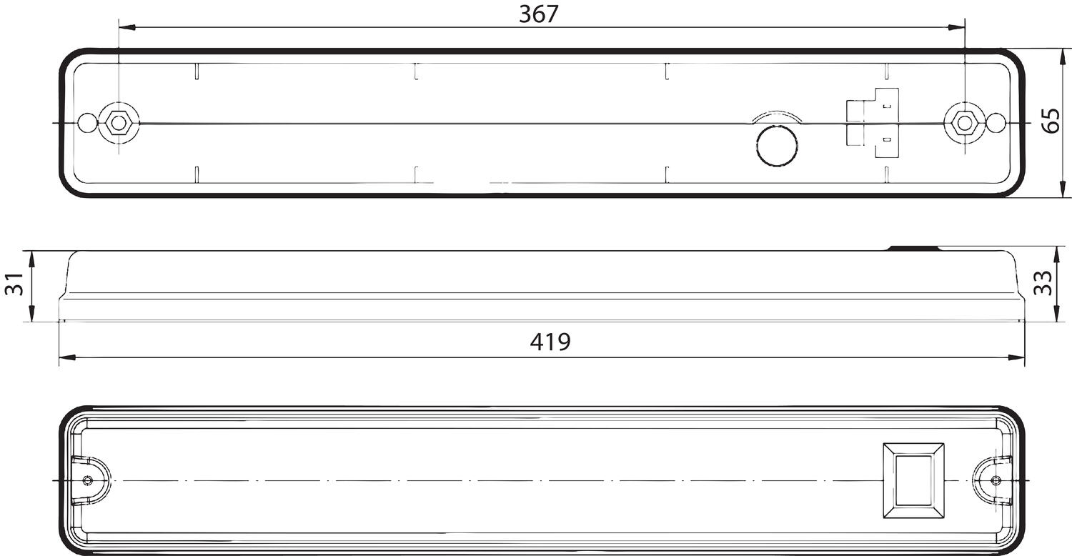 LED-valokisko tekninen kuva
