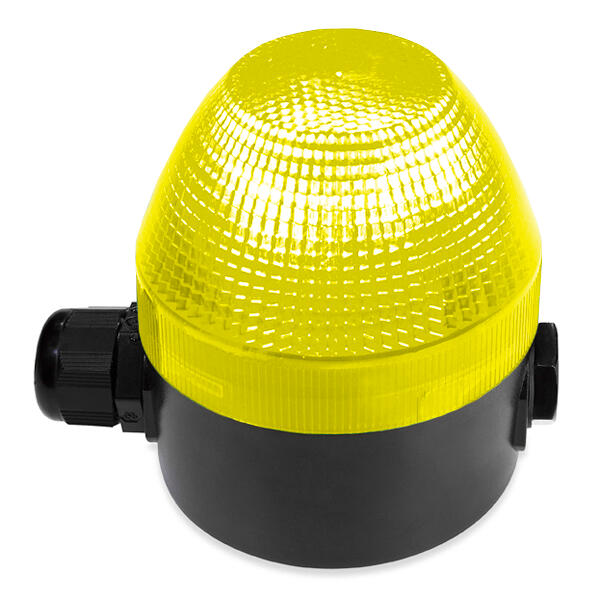 LED-varoitusvalo 90 mm keltainen