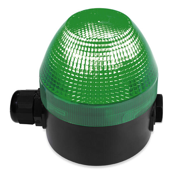 LED-varoitusvalo vihreä