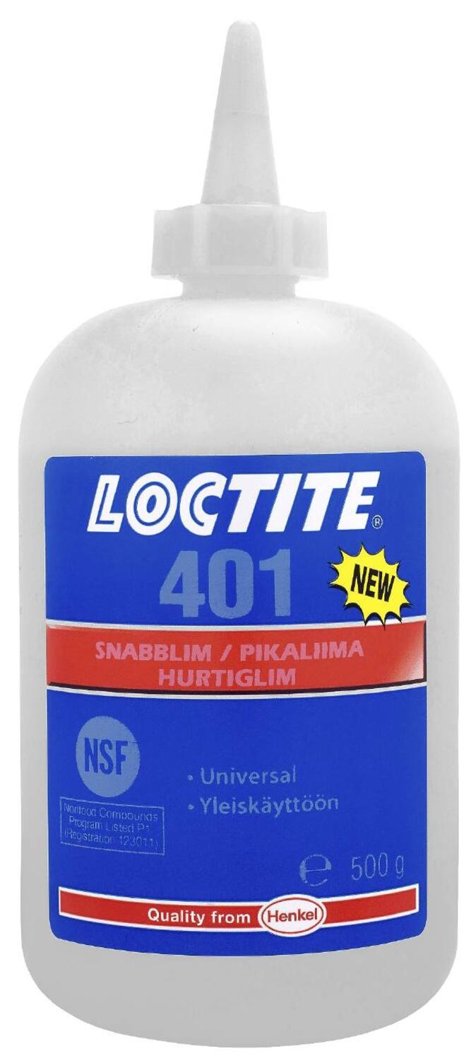 Loctite 401 pikaliima 500g