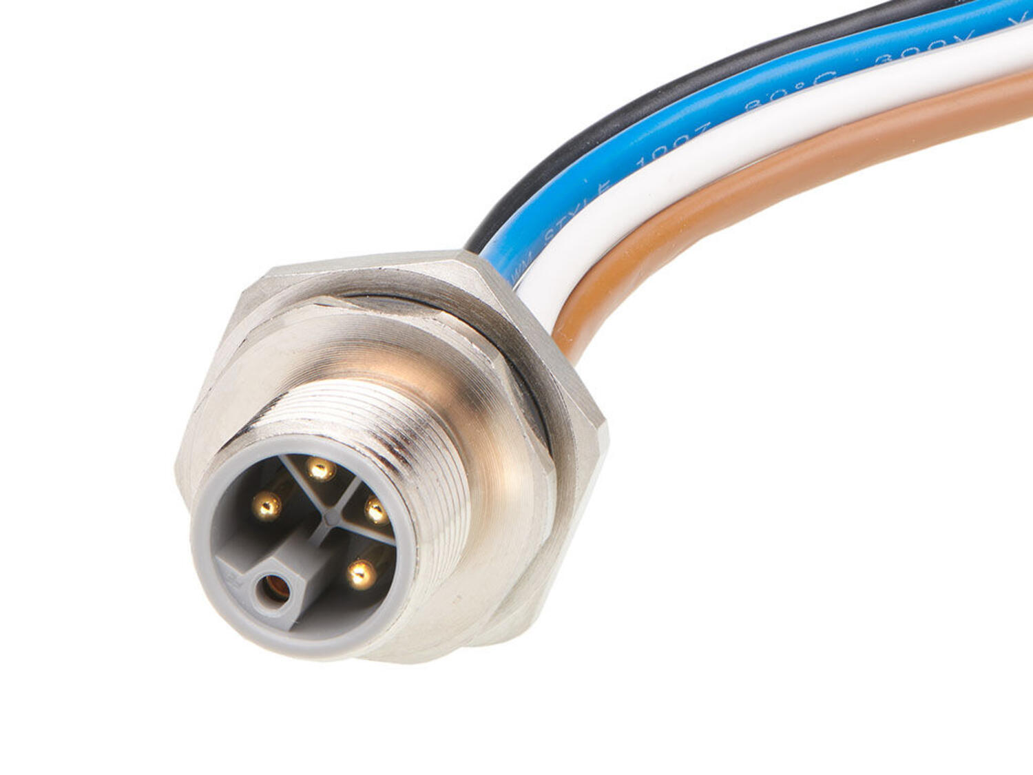 M12 runkoliitin 5-napainen uros