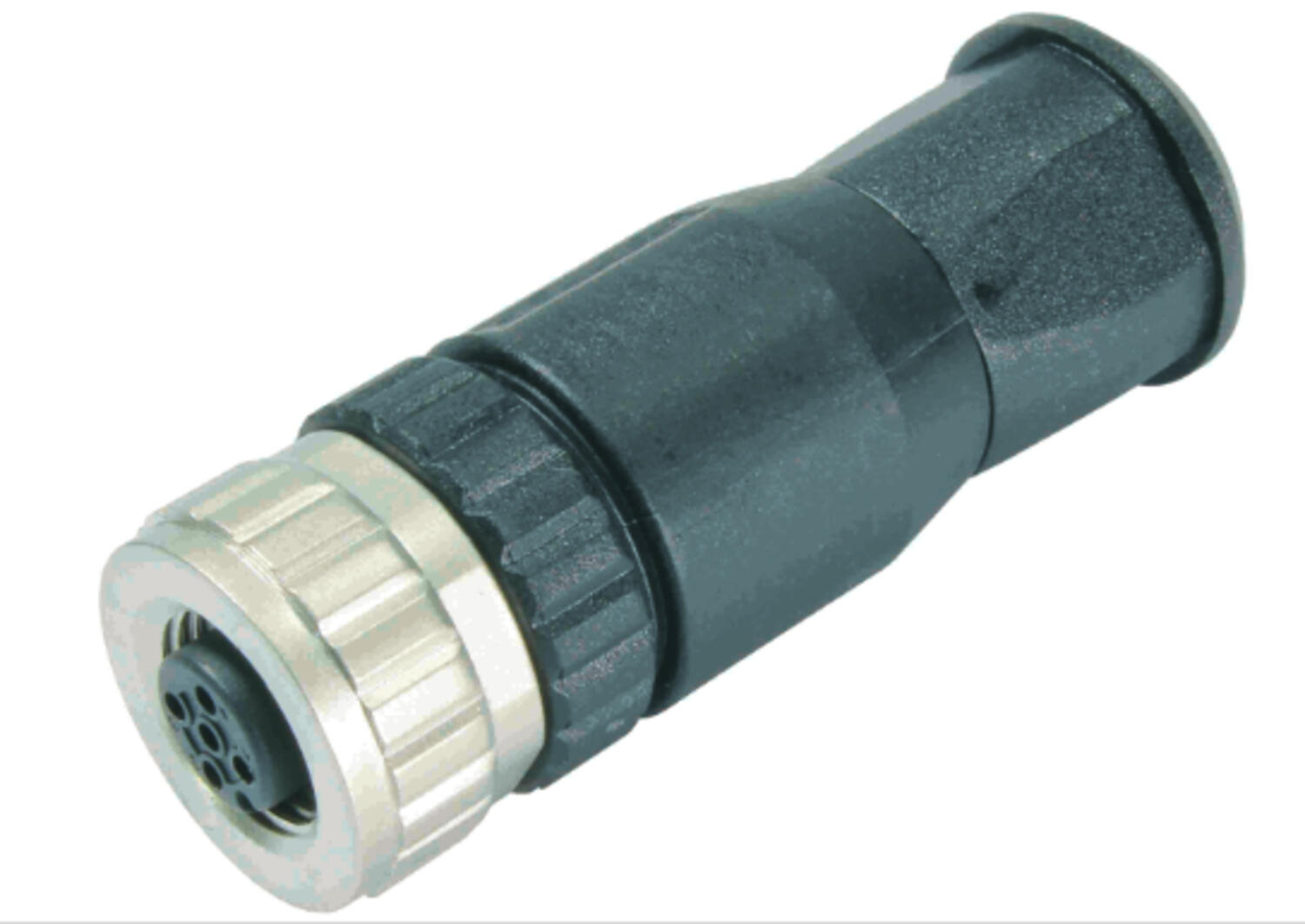 M12 ruuvi 4-napainen naaras