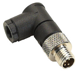 M8 without cable angled male