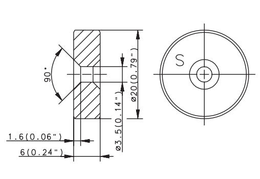 Magneetit T-61 N/S