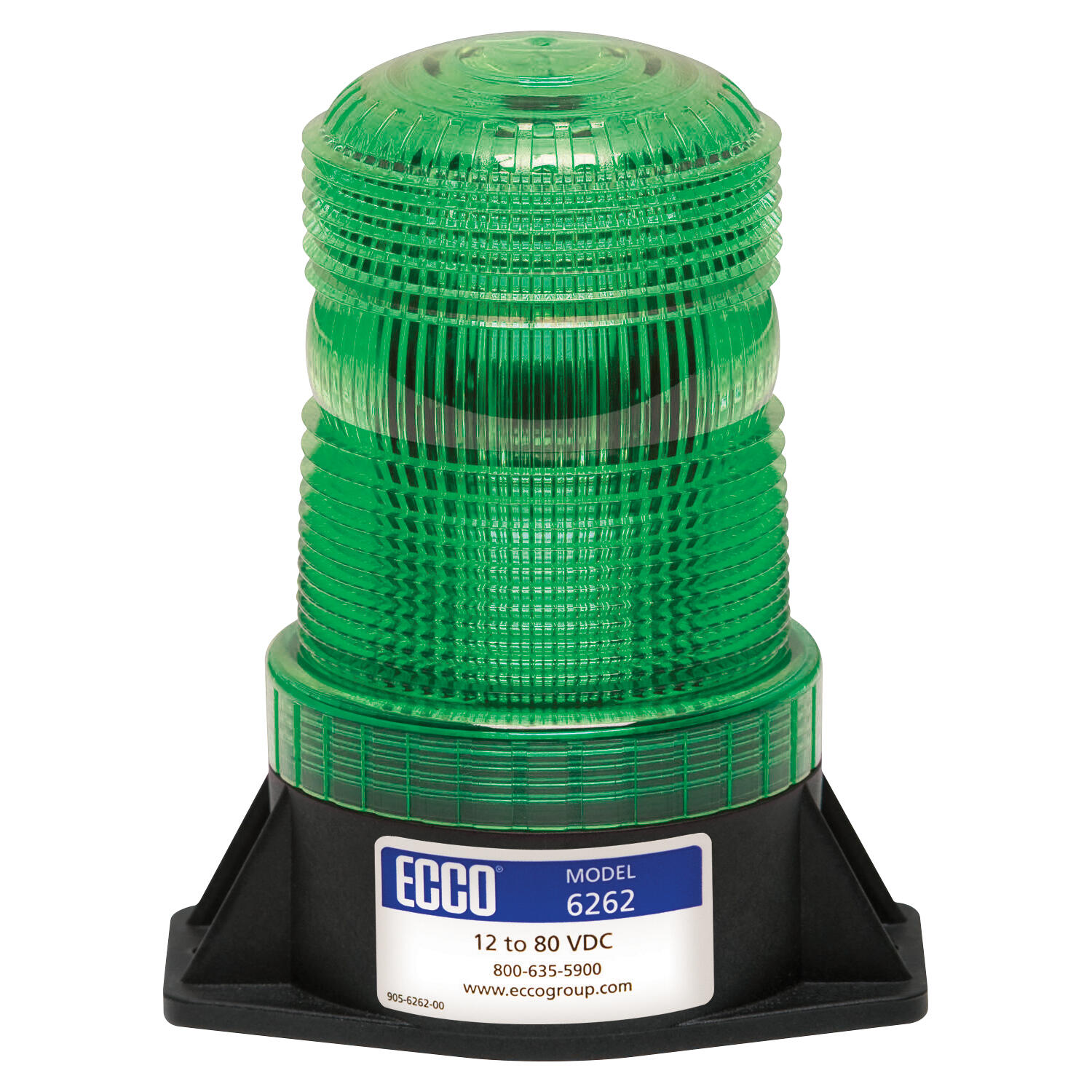 Majakka 2-pulttikiinnitys, vihreä