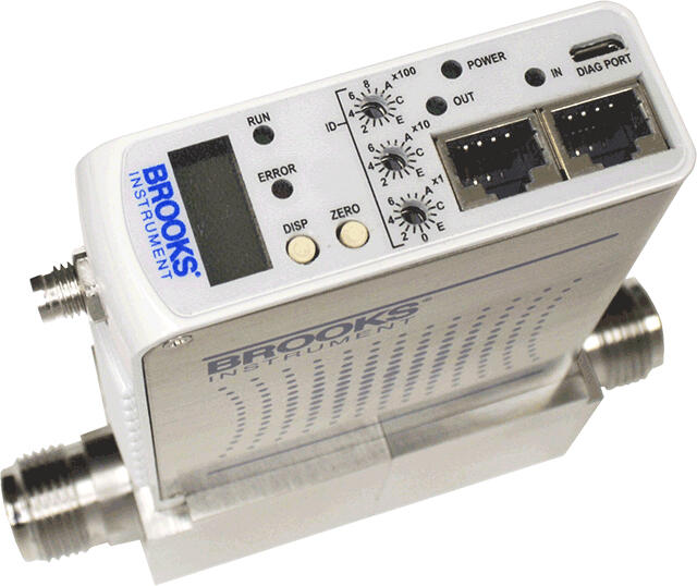 Massavirtasäädin metallitiivisteillä