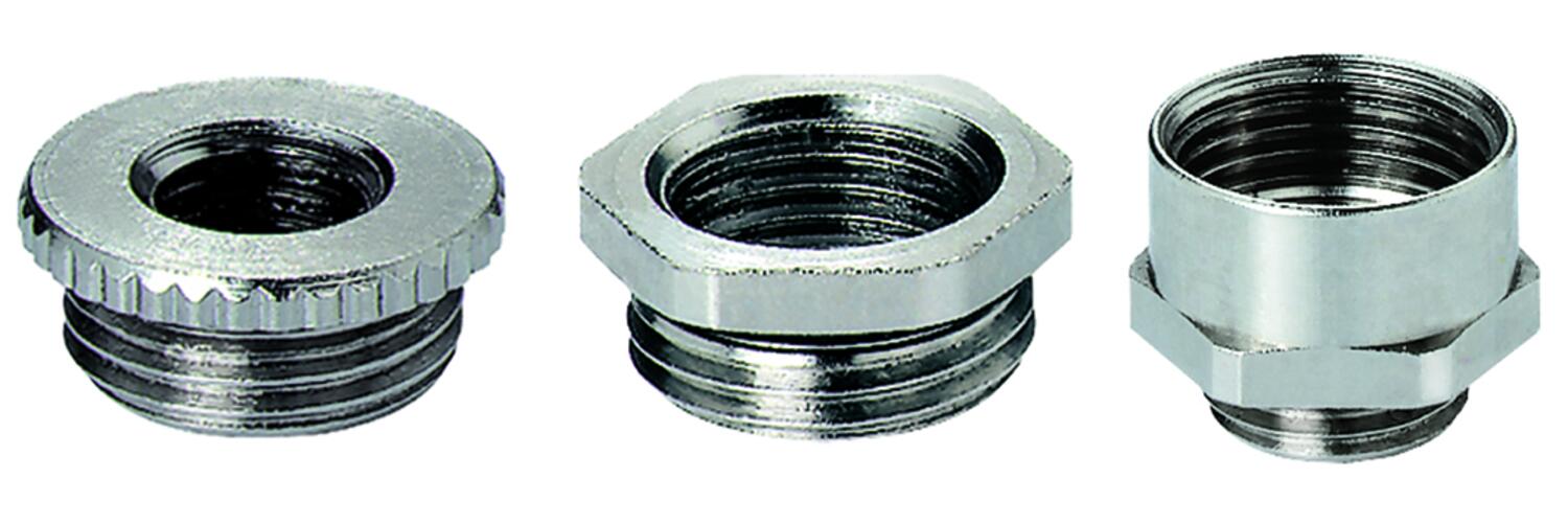 Messinkiset laajennus- ja supistusholkit, metrinen kierre