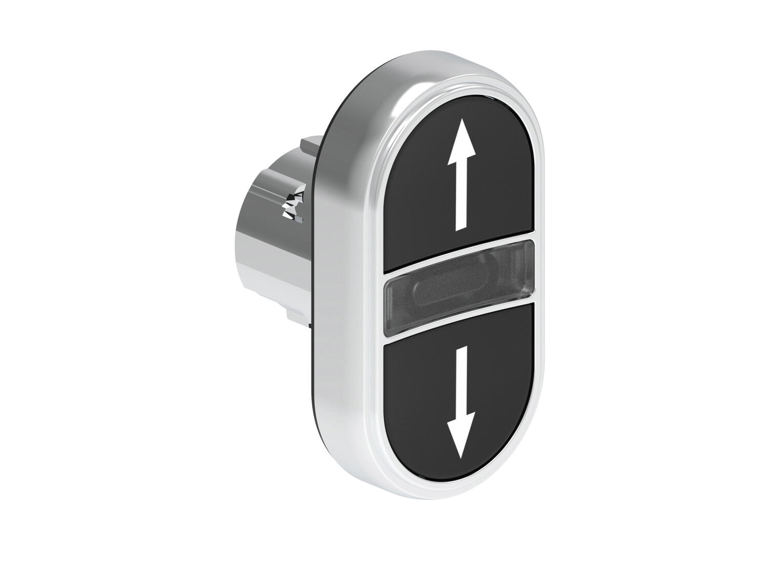 Metallinen monitoimipainike musta