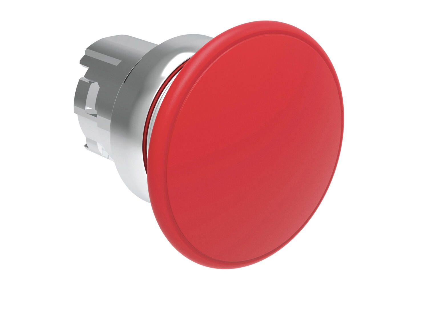 Metallinen sienipainike punainen